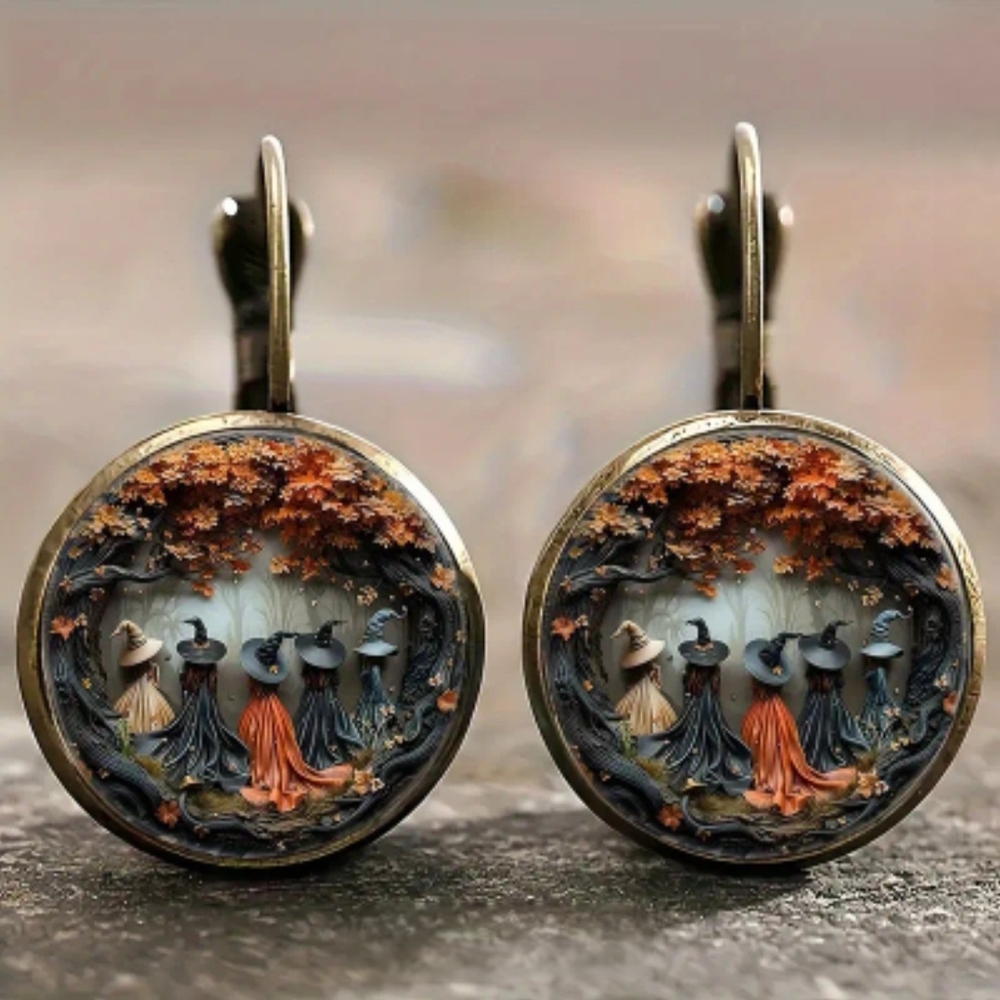 Autumn Scene Earrings